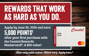 Coastal Credit Card